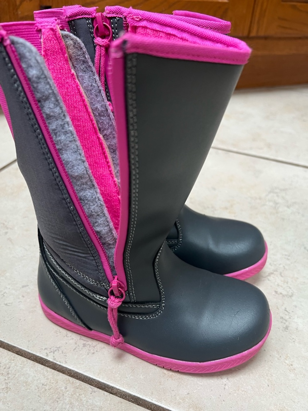 Billy shoes AFO friendly rain boots toddler 12